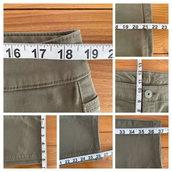 Maurice’s Green High Waisted Jeggings Size 18 Reg (Hemmed to Petite Length) - Picture 5 of 13